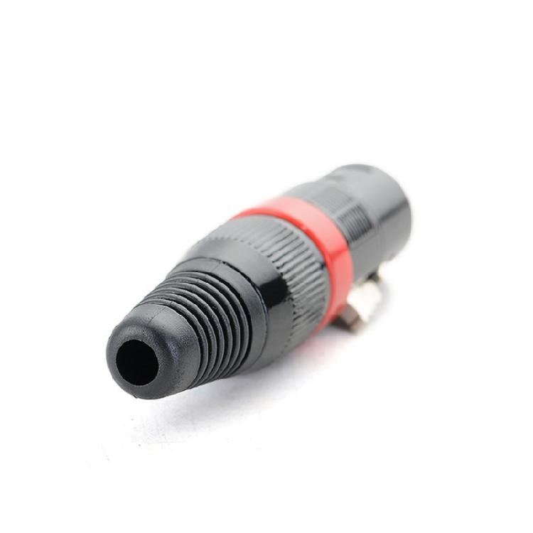 XLR 3Pin Female Connectors with Metal Construction for Long Performances in Sound Gear