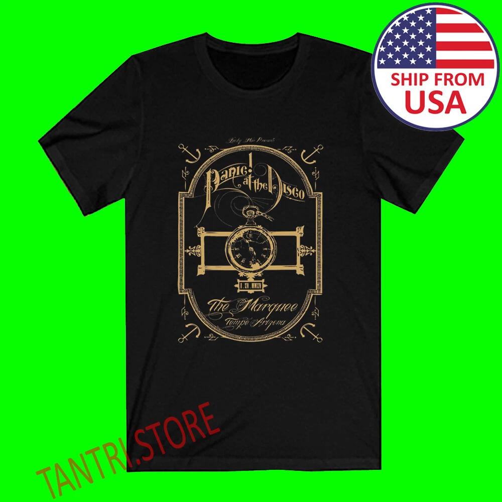 Panic At The Disco The Marquee Men s Black Size S to 3XL L