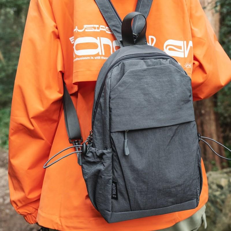 Schoolbag Mountain Functional Small Backpack Men's 1011 New Fashion Outdoor Breast Bag Women's Versatile Satchel Student Casual Backpack