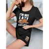 SMOWKLY Women' Cotton Half Sleeve TShirt & Short Pyjama Set Printed Top & Shorts Nightsuit Pair for Women Casual