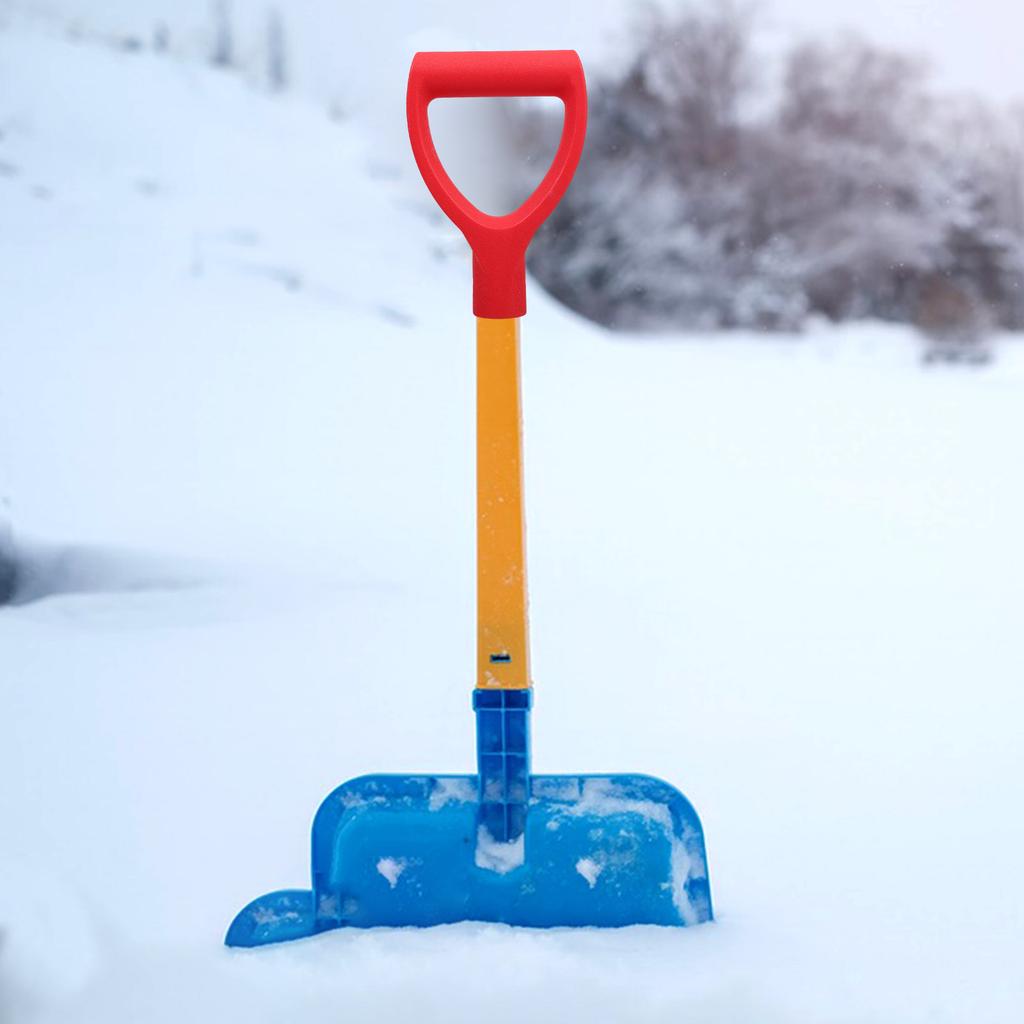 2pcs Shovel Handle Replacement For Garden Tools Snow Shoveling Digging Plastic Spade Handle Universal Fit Winter Snow