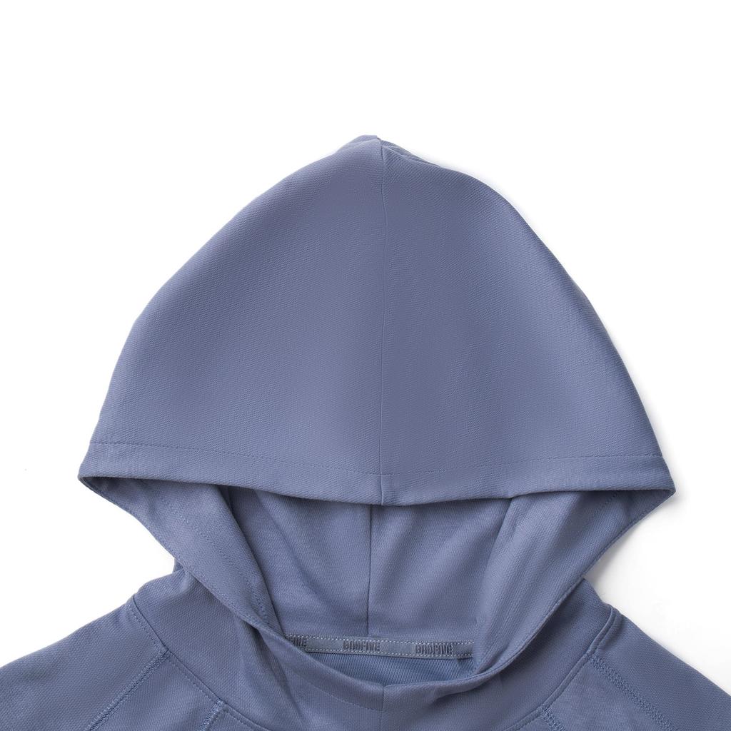 Li Ning Anti-Five Series Simple Versatile Loose Fit Round Neck Hooded Sports Vest Men Vests Breeze-Blue AVSV071-1