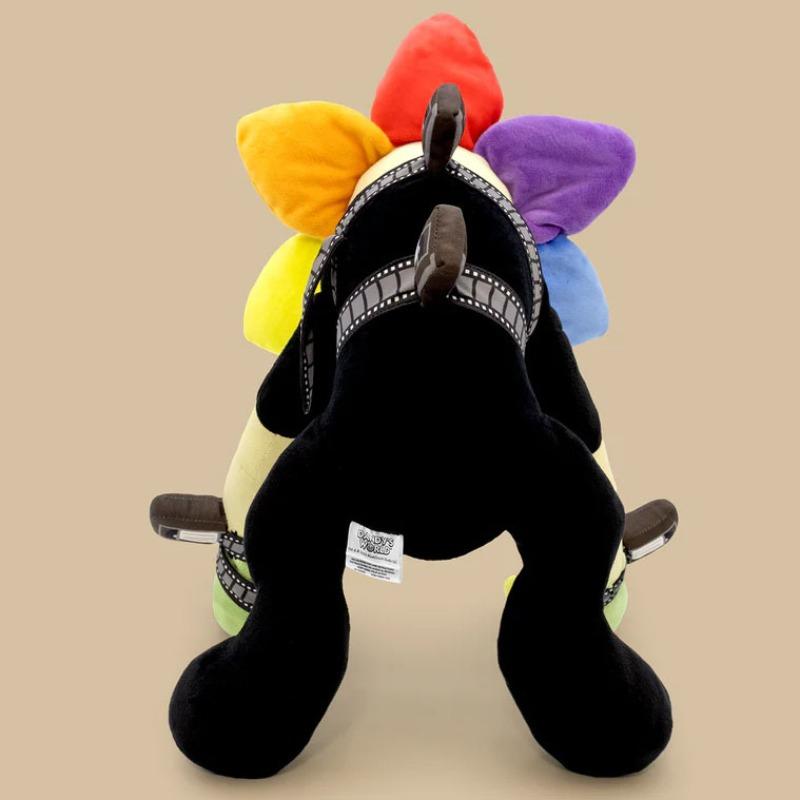 Peluche Mostro Fiore Arcobaleno Morbido Giocattolo Ripieno Personaggio Gioco Horror Bambini Fan Regalo di Compleanno Decorazione Casa Halloween