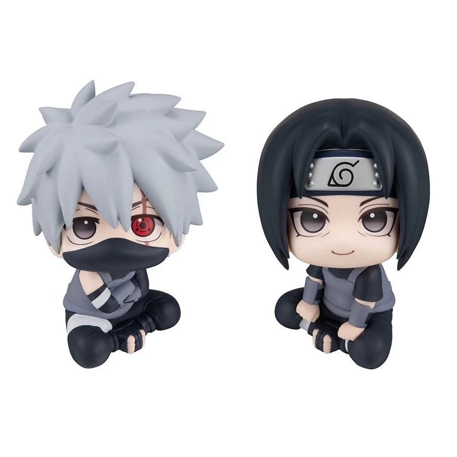 10cm Naruto Anime Figure Naruto Shippuuden Uchiha Itachi Action Figure PVC Collection Model Q Version Kakashi Figurine Doll Toys