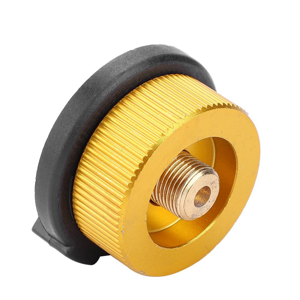 Gas Stove Adapter, Stove Connection Stove Adapter for Flat and S with Automatic Locking Function, for Camping Picnic Outdoors