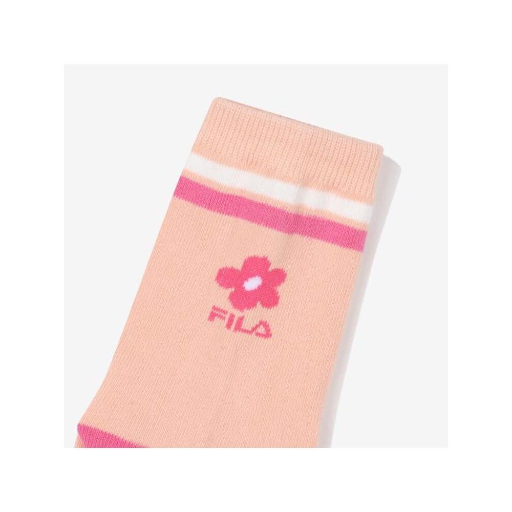 [Fila Kids] Fila X Susu Stripe Long Neck Socks  fk3scf5s02X Por  q0zfk3scf5s02XPor