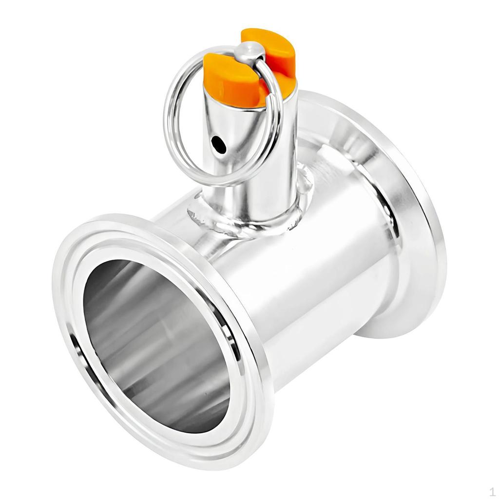 1.5 inch Tube ,Compact,304 Stainless Steel Professional with Pressure Relief Valve (prv)