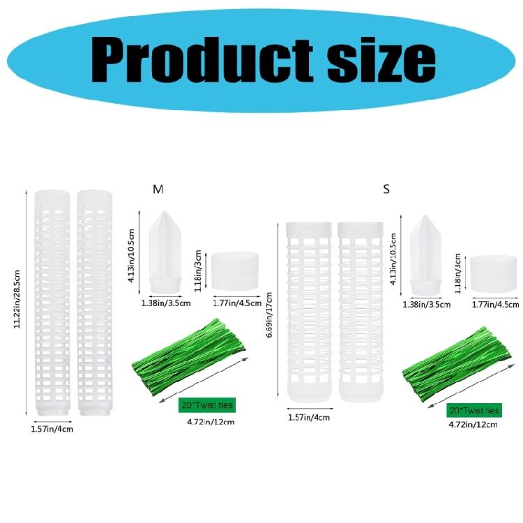 Plant Trellis Supporting Stick Plastic Moss Rod Indoor Plant Pot Stand Green Dill Vine Garden Supporting Accessories