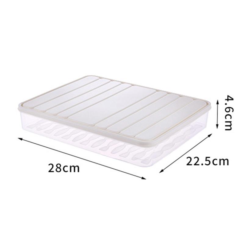 Refrigerator Food Storage Container Fresh Box Fridge Organizer Food Storage Box Freezer Container Kitchen Storage Organizer Box
