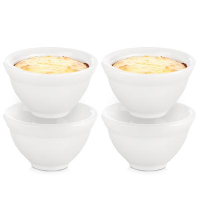 4x Ovenproof Baking Dish Bowl Small Bowl Ramekin Ceramic 40 Ml