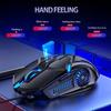 Silent/Sound USB Wired 6-Buttons 3200DPI Adjustable Light Gaming Mouse for PC