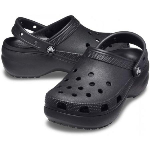 Crocs Classic Platform Clogs Woman Black 206750 001