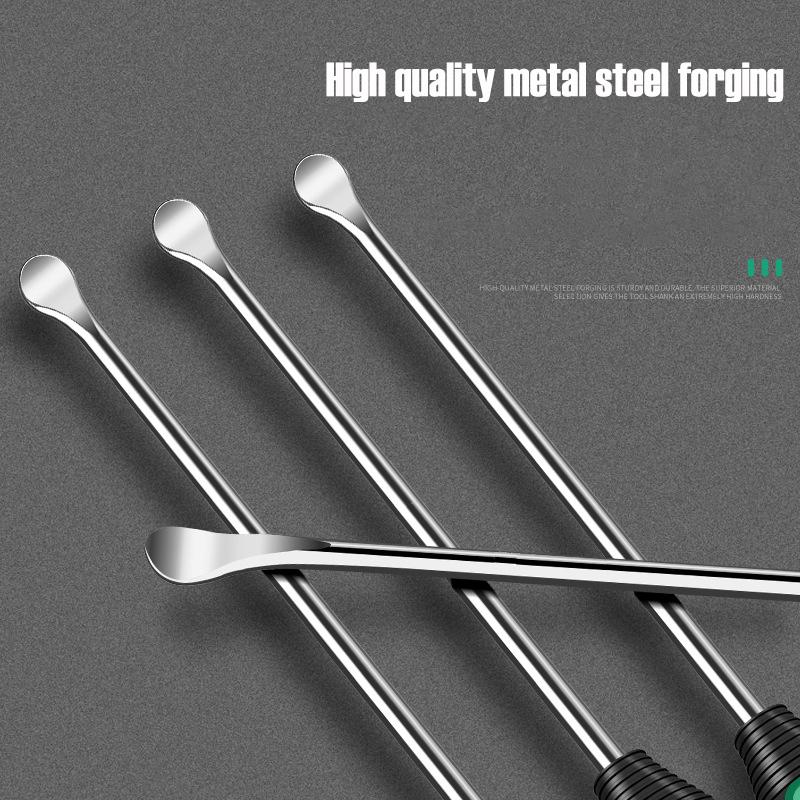 300/375mm Tire Crowbar Car Motorcycle Bicycle Tyre Repair Afterburner Lever Pry Bar Mechanical Workshops Repairing Hand Tools
