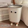 Cute Cartoon Eye Design Trash Can Home Office Bedroom Living Room - Plastic Waste Bin With Feet