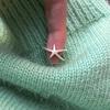 Plain Silver Five-pointed Star Open Ring, Simple and Fashionable Design Sense, Ring, Cold Wind, Personality, Versatile Jewelry, Advanced Sense