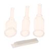 Sterilized Comfortable Medical Silicone Male External Catheter Self Adhesive Silicone Catheter External Size S M L