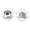 Transparent Plastic Snap Fastener: Mother-Child Invisible Button for Sweater, Coat, Windbreaker Anti-Exposure