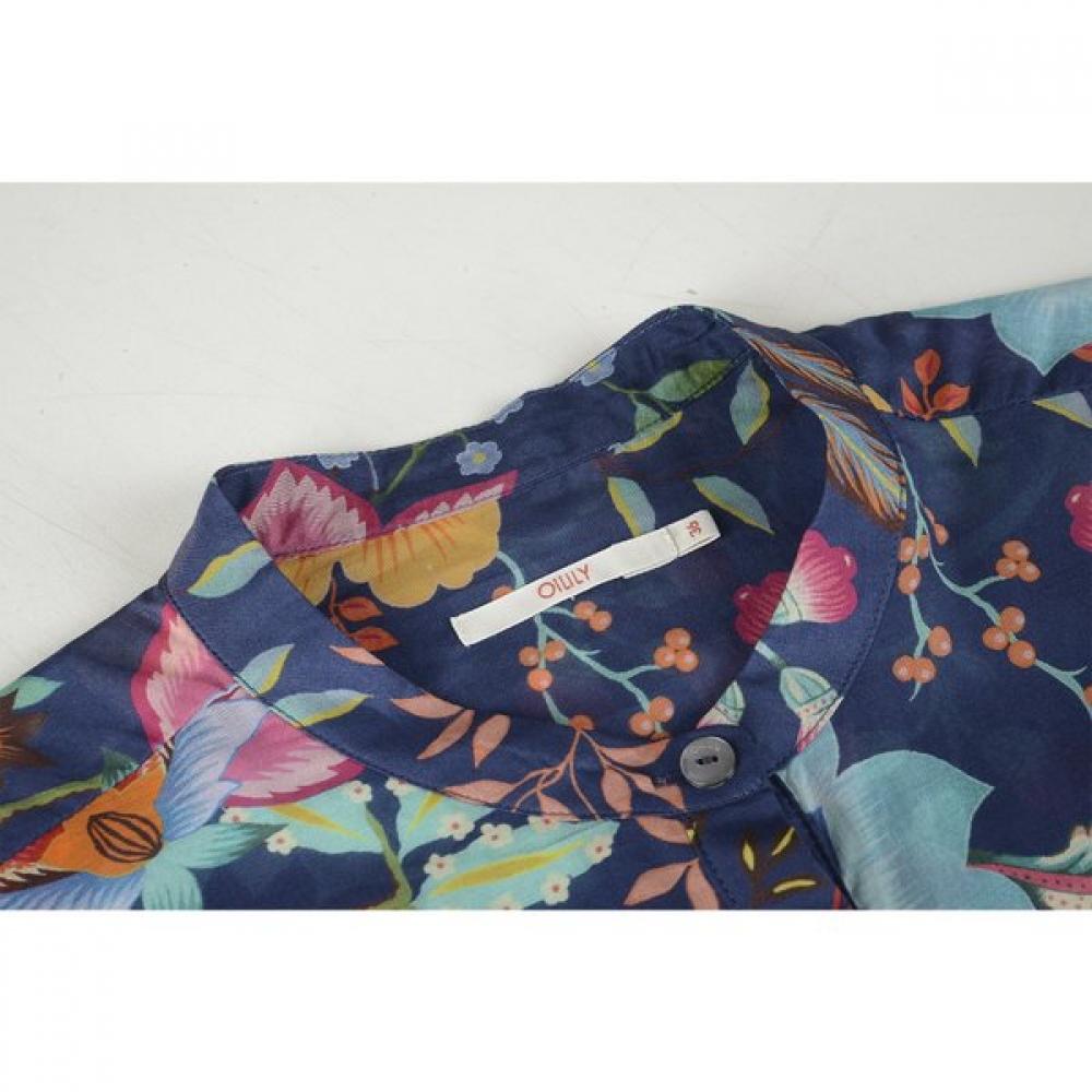 Oilily Long Blouse Pattern  Owasgbl027 