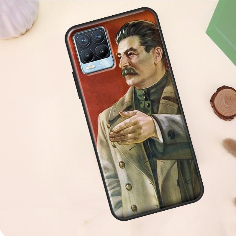 Russian Commander Stalin Case For Realme C75 C63 C61 C55 C51 C53 C35 C65 C67 C71 11 12 13 14 15 Pro Plus GT6 GT7 Pro