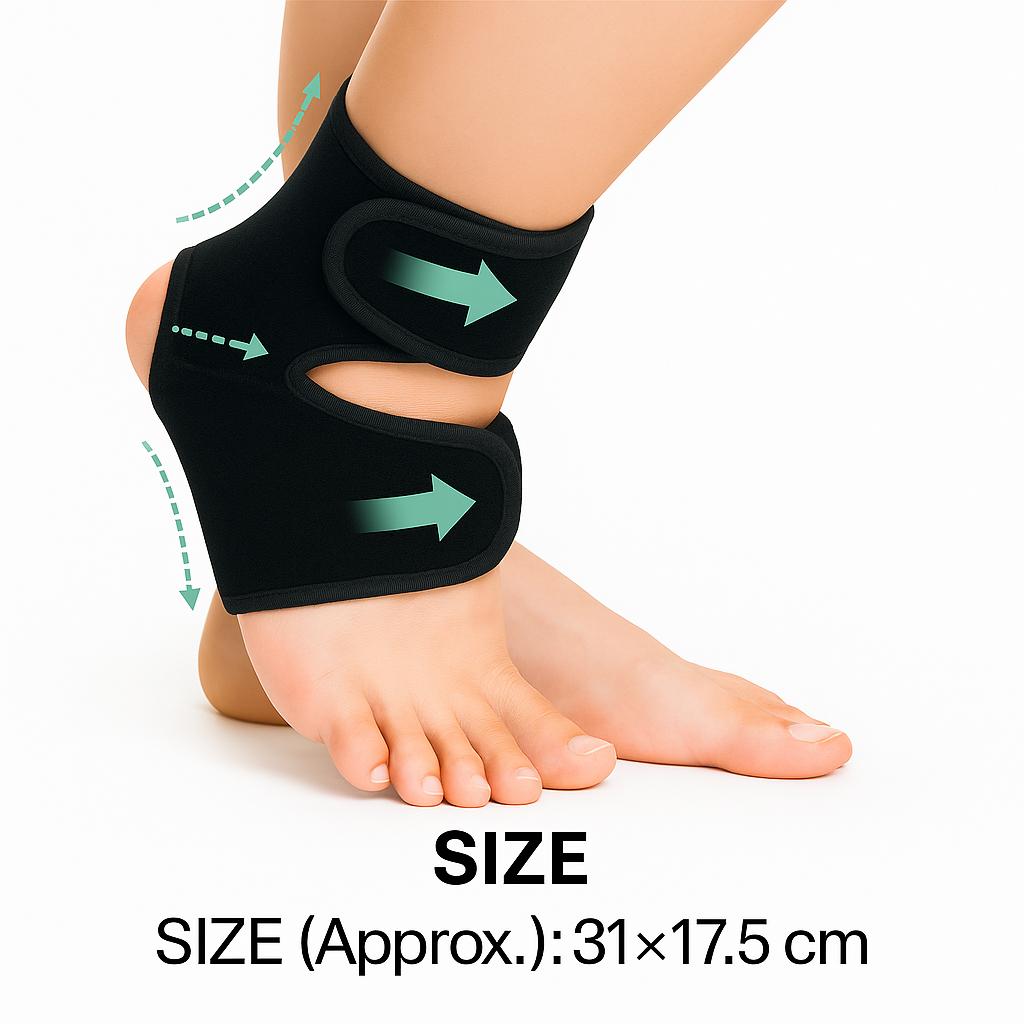 Základní podpora kotníku: Prémiová kotníková ortéza pro prevenci zranění a rekonvalescenci