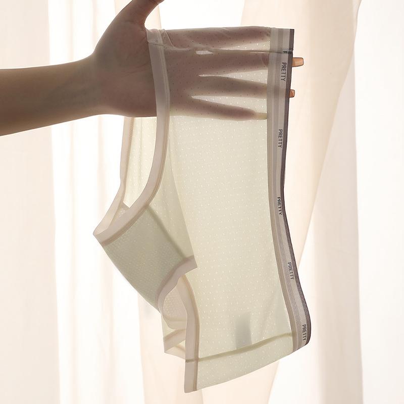 Chiloți triunghiulari sexy atractivi de damă cu dantelă, cu talie medie, pentru primăvară și vară