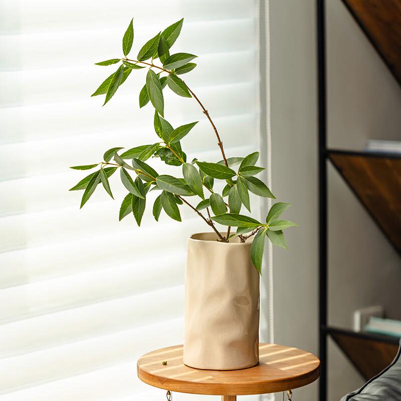 Modern Ice Crack Ceramic Flower Vase