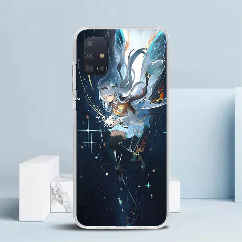 Honkai Star Rail Firefly Soft Cover for Samsung Galaxy A12 A22 A32 A52 A72 A02S Phone Case Note 20 Ultra 10 S10 Plus A51 A71 A50