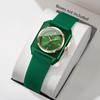 Xiaomi Fashion Rectangle Women Wristwatches Simple Silicone Band Ladies Quartz Watch Reloj Mujer Girls Clock Gift (Without Box)