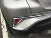17 C-HR Rear Fog Light Frame - Electroplated Bright Surface Decorative Cover