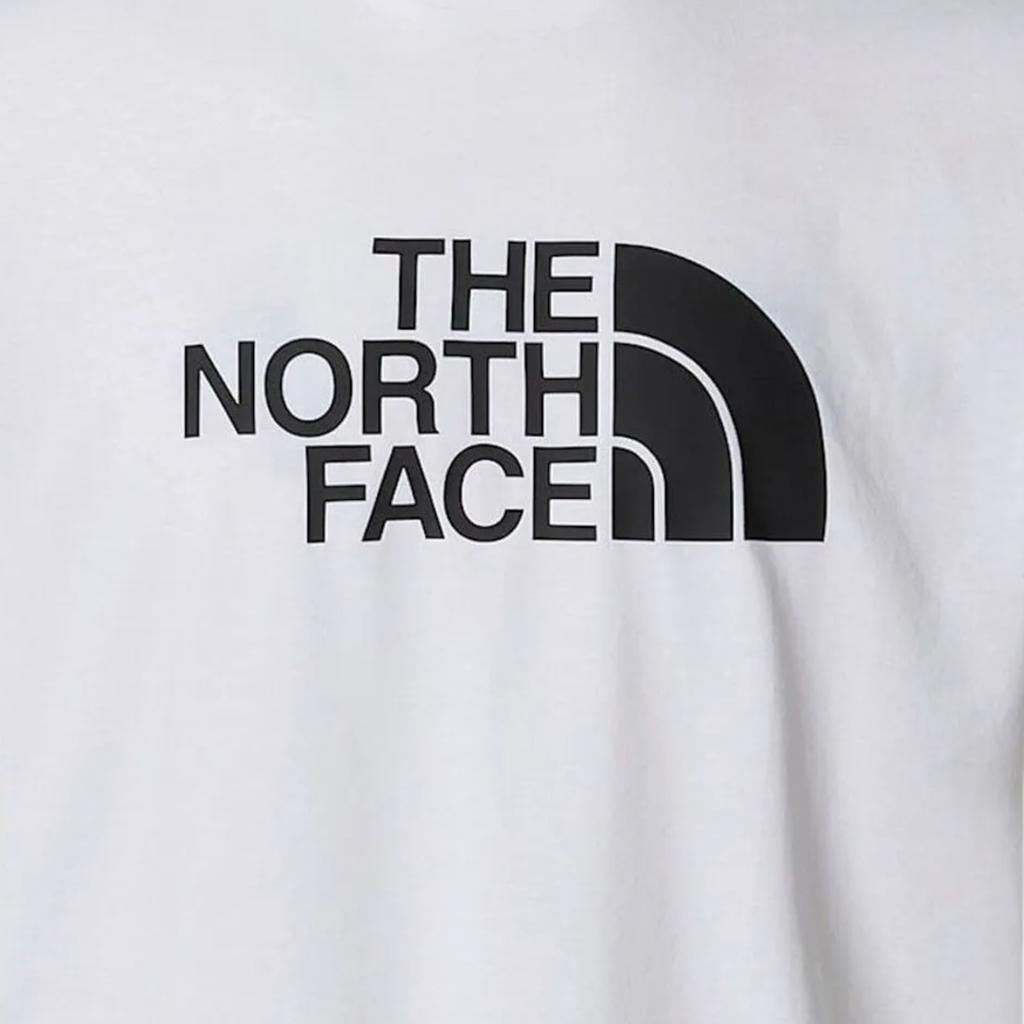 The North Face M SS Easy Tee, Mens White T-shirt