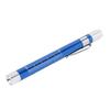 LED Penlight Yellow Lighting Concave Head Aluminum Alloy Medical Pen Light with Pupil Gauge Blue