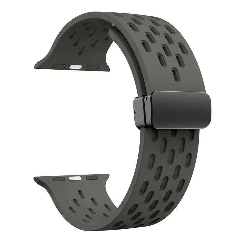 Siliconen band voor Apple watch band 49mm 45mm 44mm 42mm 46mm 40mm 41mm Armband Correa iWatch Series 11 9 8 10 SE 7 6 5 Ultra 2