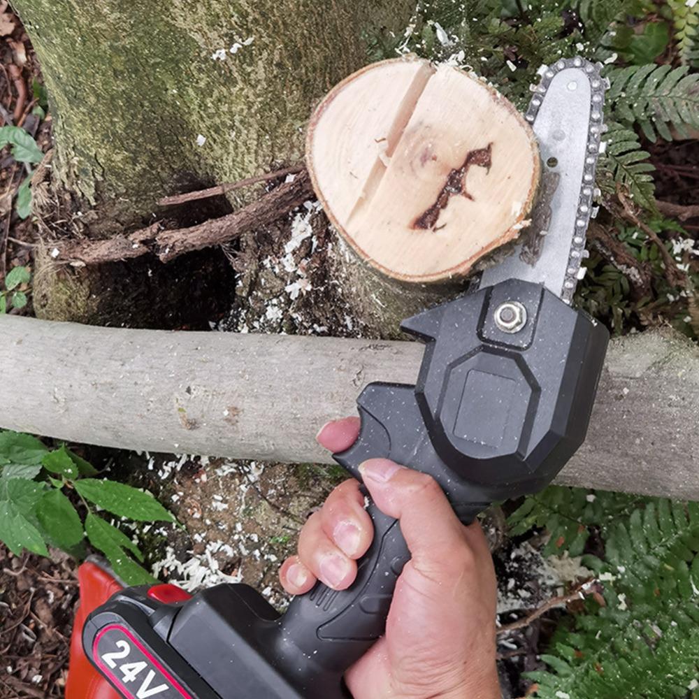 Mini baterie electrică pentru ferăstrău cu lanț 24V