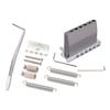Electric Guitar Bridge Tremolo System Set with Whammy Bar for 6 String  Guitar Tailpiece Replacement Chrome