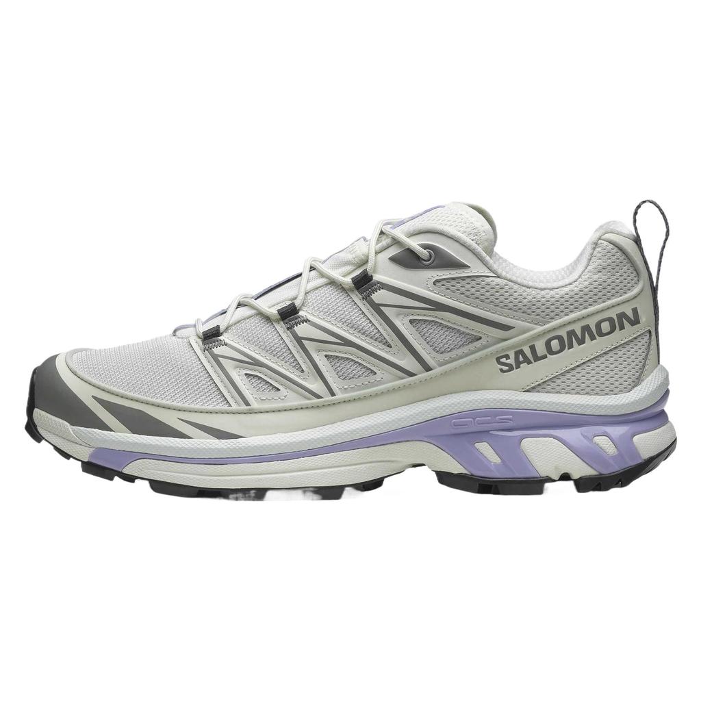 Salomon Xt-6 Expanse Durable Low-Top Running Shoes Unisex Running Shoes Gray Purple 478101