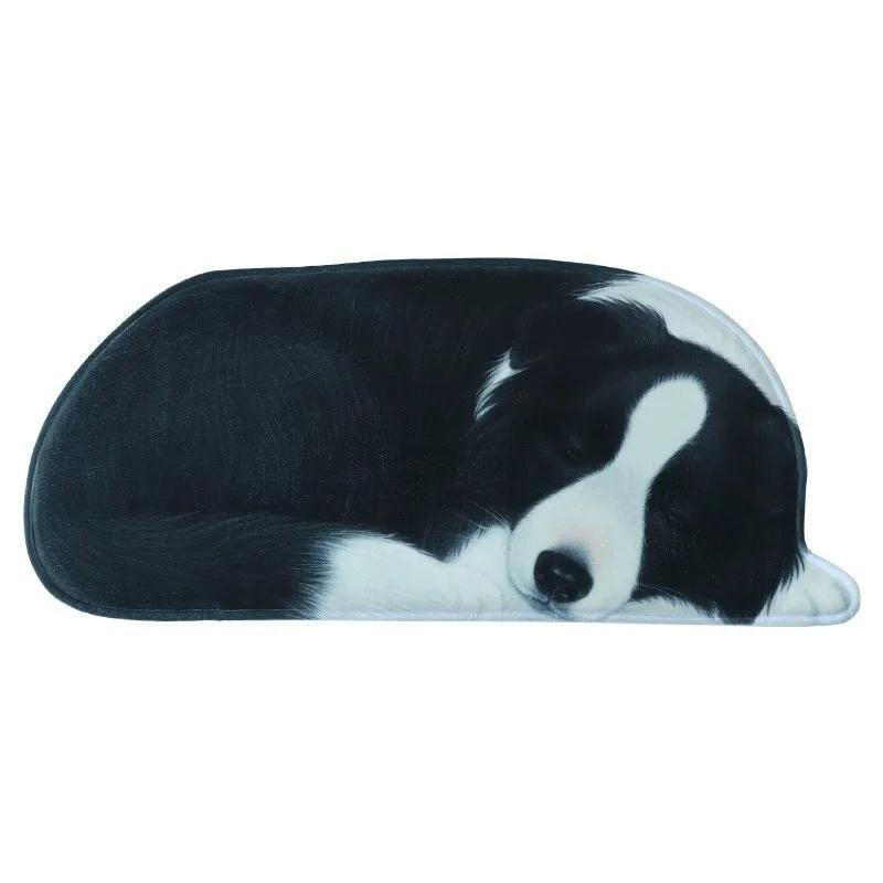 Floor Mats, Non-slip Mats, Entrance Door Bathroom Absorbent Toilet 3D Puppy Animal Bedroom Bedside Blanket Living Room