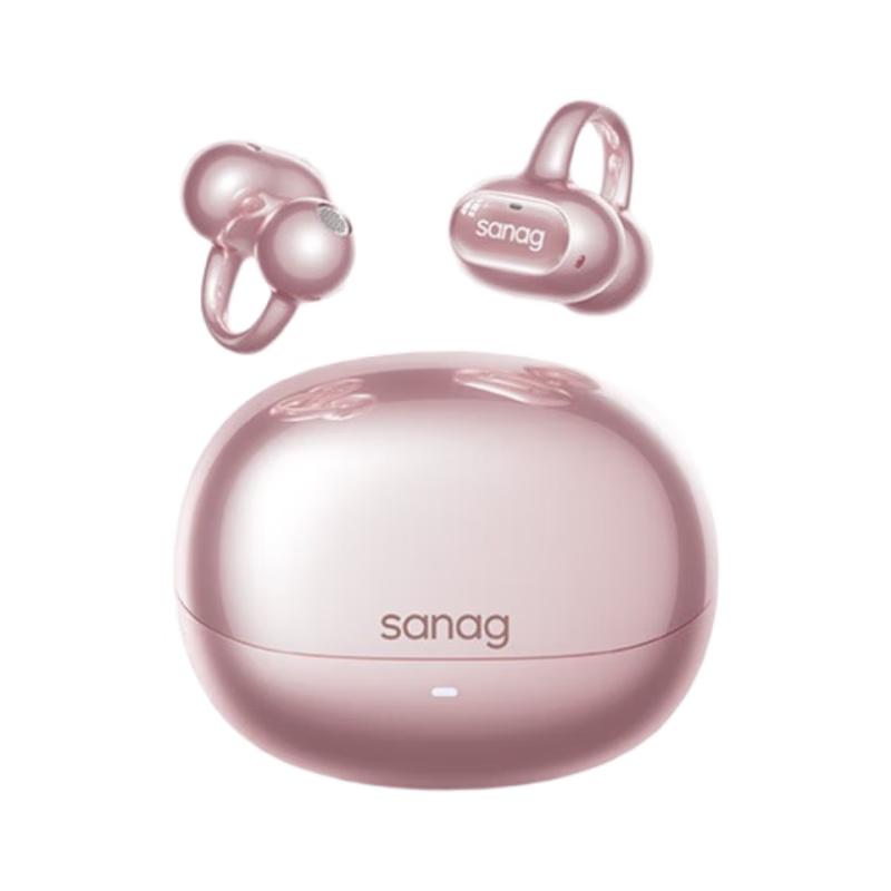 

SANAG S8S AI Bone Conduction Ear-Clip Bluetooth Headset