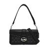 [Pre-Owned] Georgie 26 Classic Monogram Studded Carriage Logo Coated Canvas Underarm Bag Wine God Bag Crossbody Shoulder Bag Medi - Excellent #1KN9Z8S