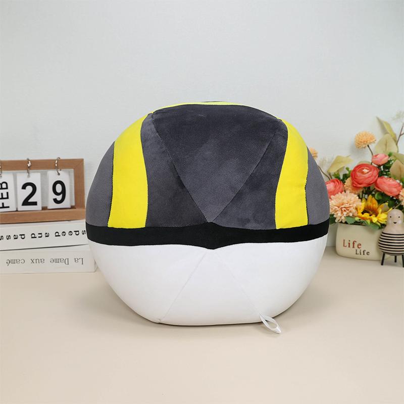 Big Size Plush Cushion Ultra Ball Master Ball Poke Ball Pillow Pokeball Cushion Pocket Monster Doll Bedroom