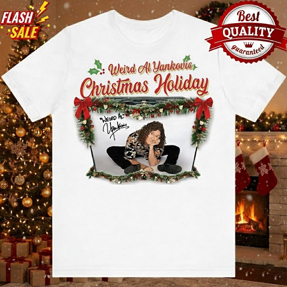 

New Hot Weird Al Yankovic Big Holiday T-shirt S to 5XL NE461 Unisex T-Shirt XL