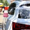 Schaumkanone, Einstellbare Schneeschaumlanze Transparenter Körper, Professioneller Auto-Schaumblaster Niederdruck-Schaumlanze