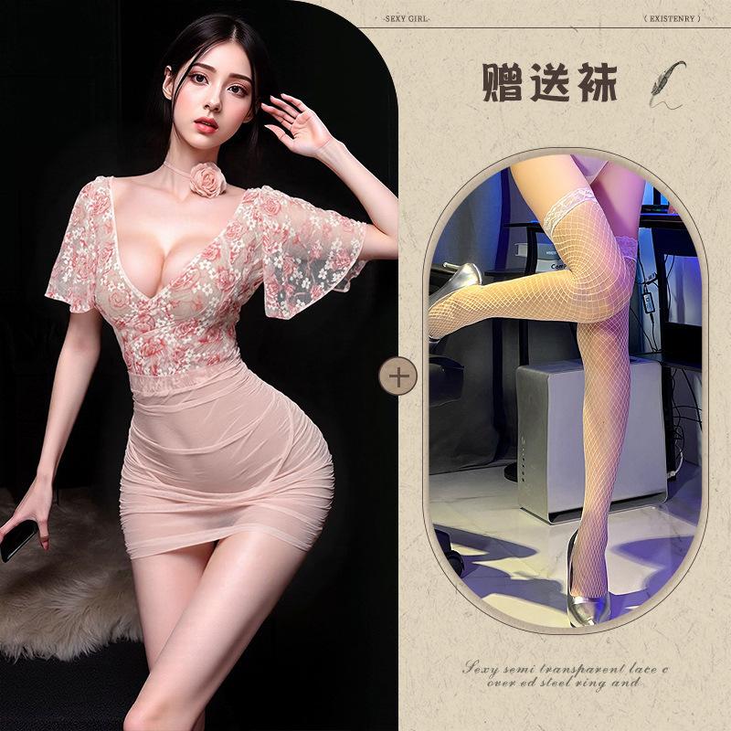 Sex lingerie sexy new no-take pajamas bed shame uniform dating seduction passion pure