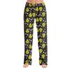 Adult Fashion Loose Christmas Printed Casual Pants Home Pajama Pants (No Drawstring)