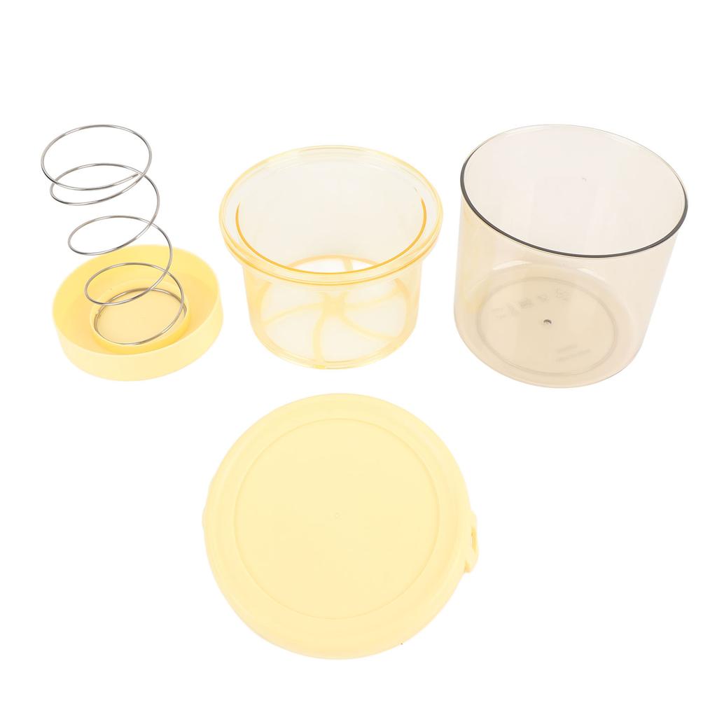 Greek Yogurt Strainer Maker with Lid Fine Mesh Yogurt Filter Maker for Homemade Thick Greek Yogurt Kitchen Gadget Round