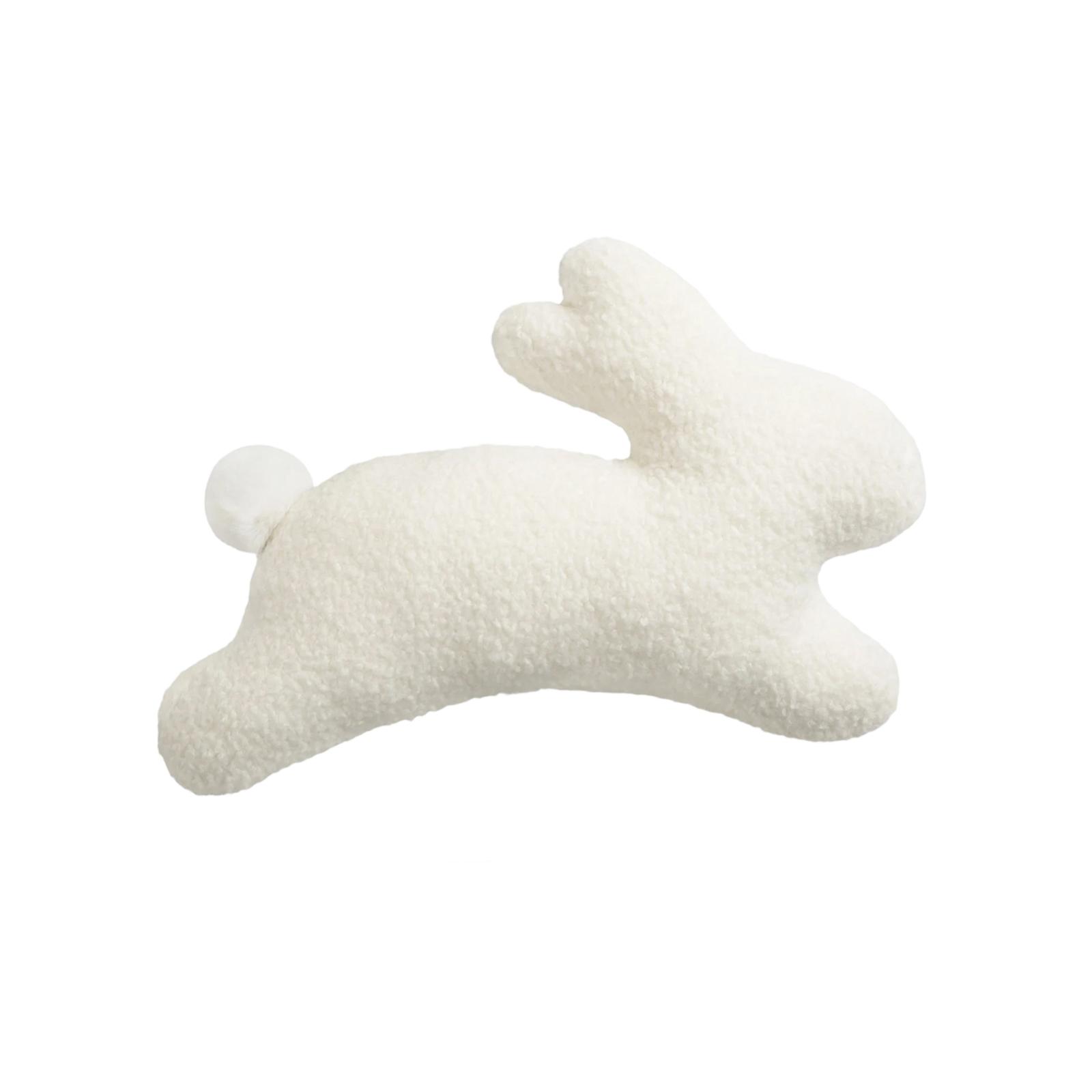 

Cute Easter Bunny Plush Toy - Comforting Toy For Children - Children s Gift One Size білий