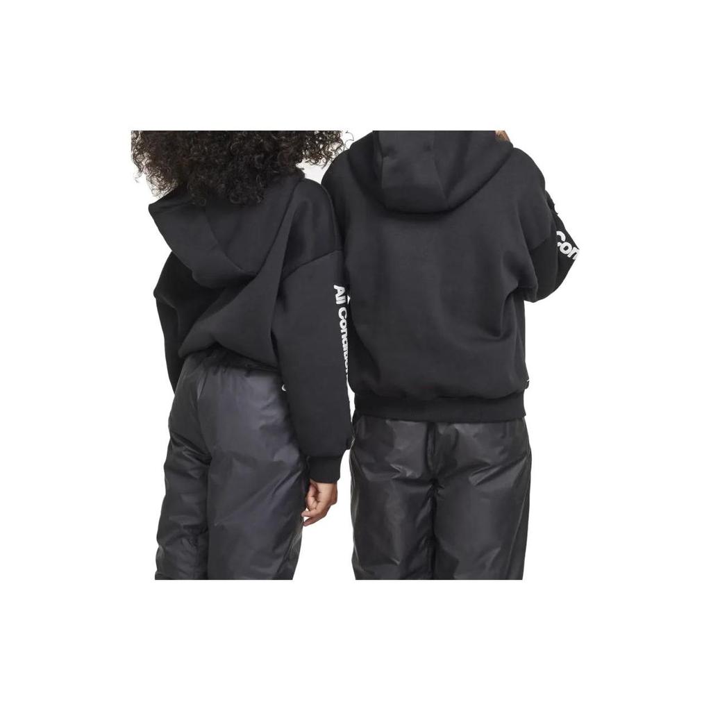 Nike Printed Hooded Sweatshirt Kids Tops DR5485-010