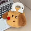 Plush Cartoon Warm Water Bag Thickened Water-filling Hot-water Bag Cute Hand Warmer  Hand Warming