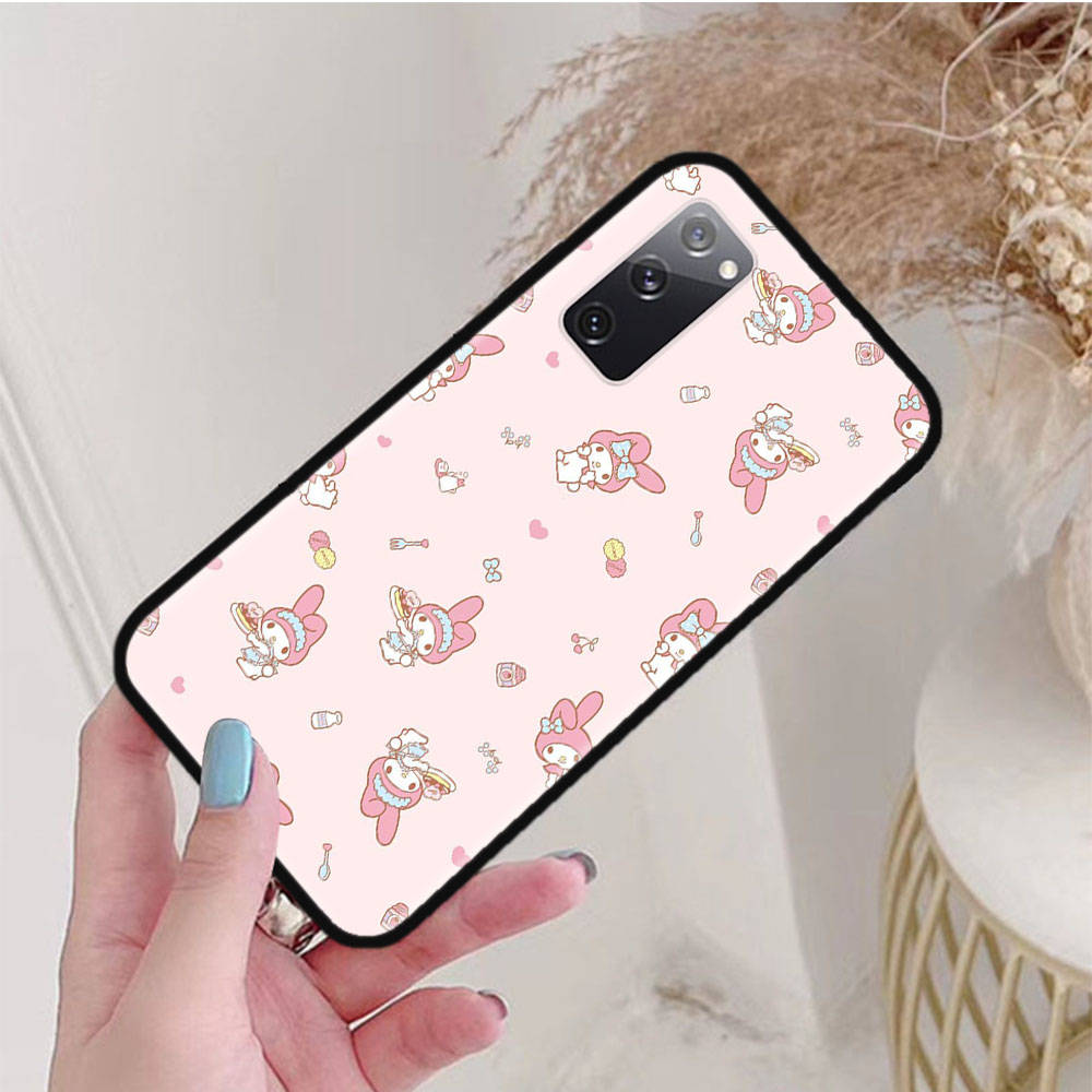 Black Case for Xiaomi Poco X6 X4 M5 M6 F5 F6 C65 C55 C50 C51 C40 Pro Redmi 14C A3X 13C 12C 11T 10A 9C Note 7 6 8A Plus L-10 My Melody