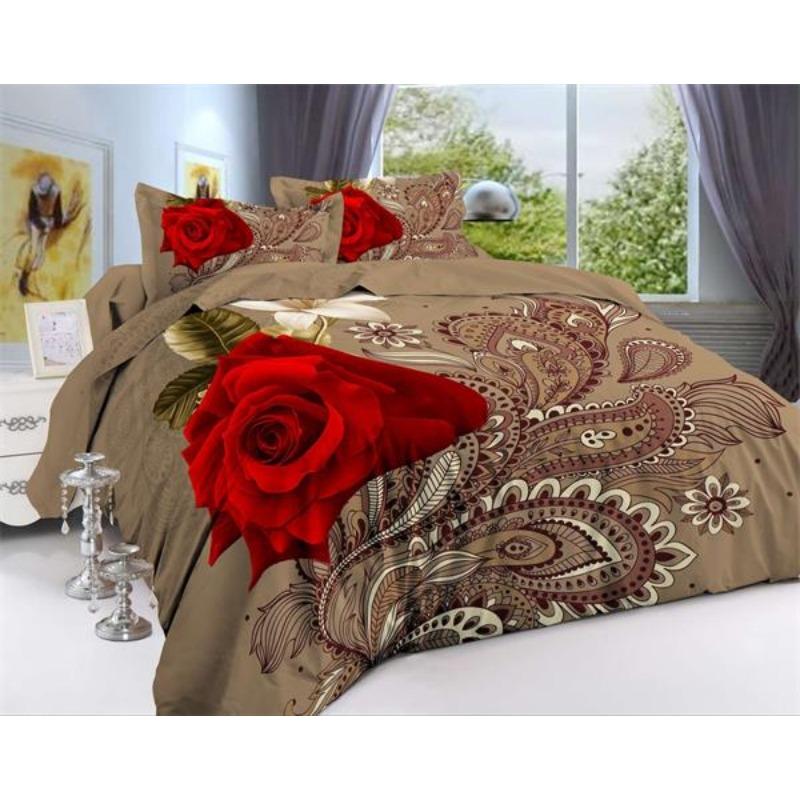Bettwäsche Großhandel 3D Panda Delfin Jacquard Bettzeug Queen King Size Bettbezug + flache Tagesdecke + Kissenbezug Bambusfaser