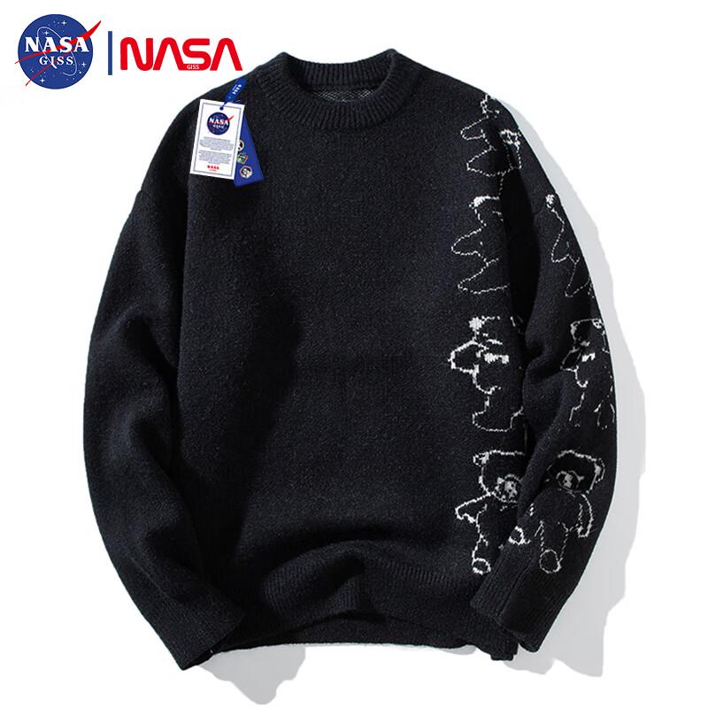 

NASA GISS Men s Loose Fit Round Neck Knit Sweater L